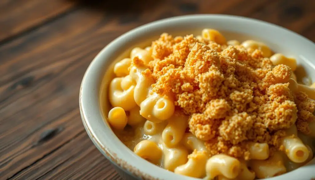 breadcrumb topping for baked mac and cheese