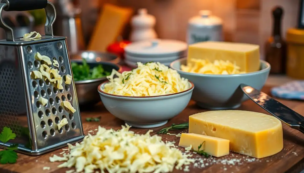 cooking techniques for cheese preparation