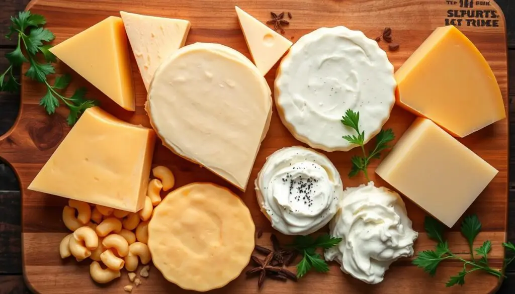 creamy cheese options