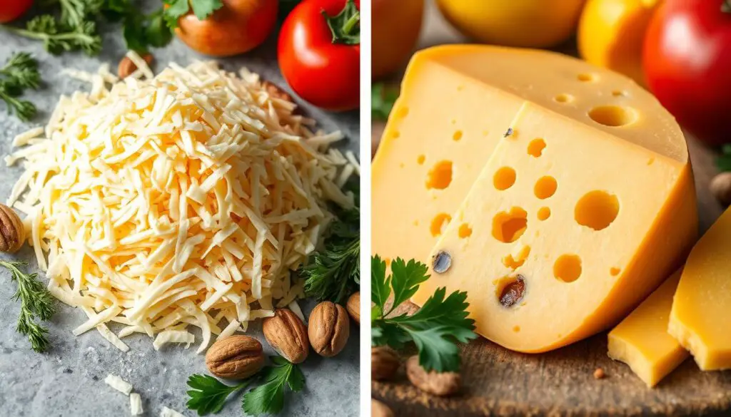 differences in cheese