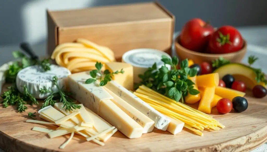 handling cheese snacks