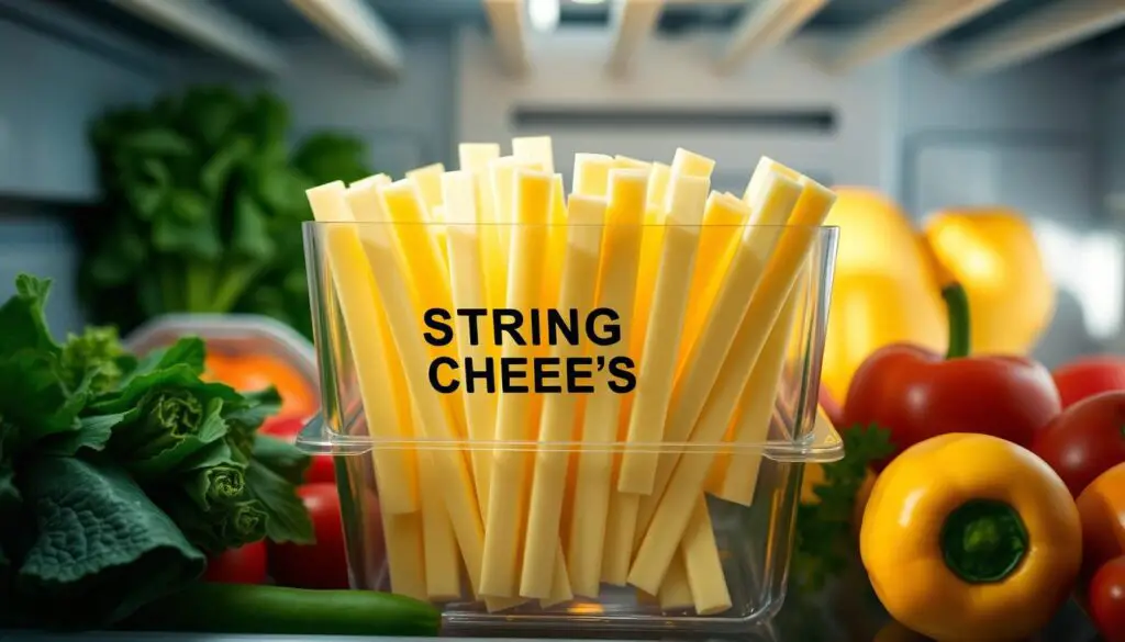 refrigerating string cheese