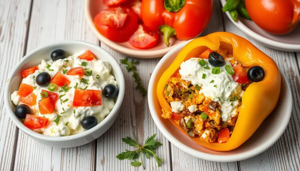 savory cottage cheese dishes
