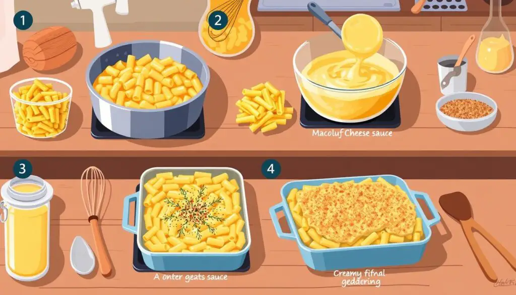 step-by-step mac and cheese guide